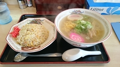 「チャーハンセット 塩 @1,000円」@らーめん きちりん 本店の写真