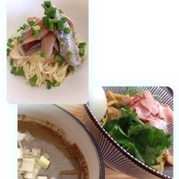 濃厚煮干しつけ麺+いわしそば