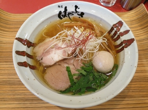 鶏鰹そば＋味付玉子