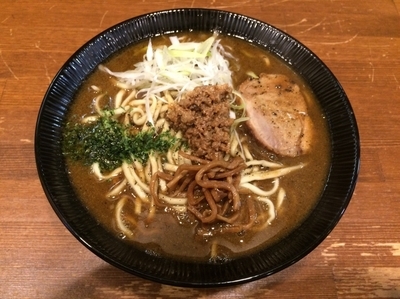 「肉入り味噌ラーメン」@麺や 蒼輝 AOIKAGAYAKIの写真