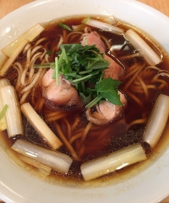 「地鶏南蛮そば 800円」@味噌の陣 Japanese Soba Noodles 蔦の写真
