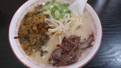 「激辛高菜ラーメン（６３０円）」@お栄さんの写真