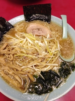 「ネギラーメン大」@ラーメンショップ幸手 金田亭の写真