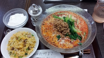 「夏期限定?冷やし担々麺」@中華料理 たけまさの写真