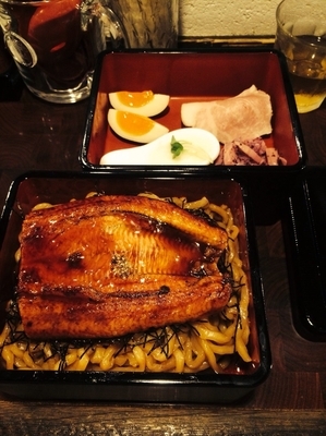 「創作麺 うなとろ重 990円」@麺や 庄のの写真