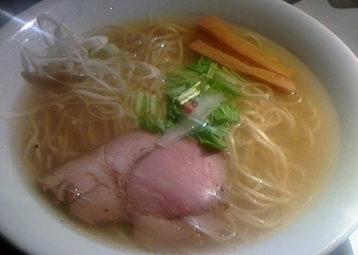 「塩そば」@SOBAHOUSE金色不如帰の写真