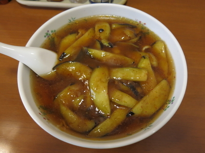 「ナスラーメン：730円」@金門飯店 大井三つ又店の写真