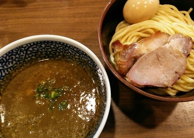 「味玉極濃煮干つけ麺　930円」@煮干しつけ麺 宮元の写真