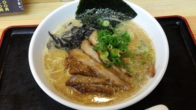 「こってり醤油らーめん＋ピートロチャーシュー」@とんこつ麺屋 火の国の写真