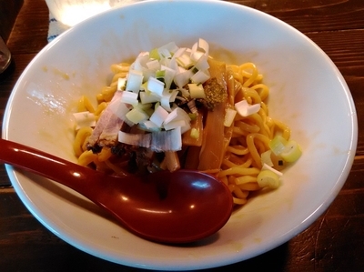 「期間限定 油そば」@特濃中華蕎麦 いわしの写真