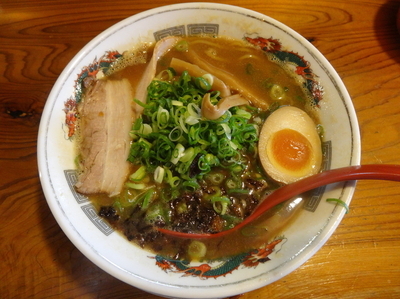 「鬼若ラーメン」@弁慶ラーメン 本店の写真
