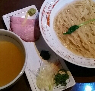 「【夏季数量限定】薬涼 潮つけそば（大盛り無料）８５０円」@麺や 虎徹の写真