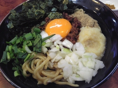 「【限定】カレー台湾まぜそば￥900」@自家製太麺 元気屋の写真