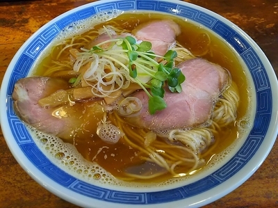 「煮干しそば」@中華そば しば田の写真