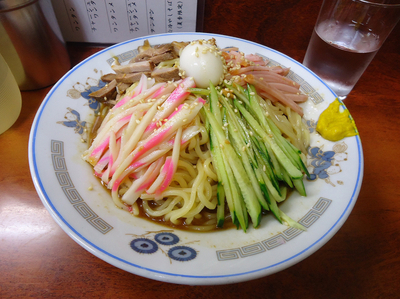 「夏季限定『冷やしそば 並(￥800)』」@珍々亭の写真