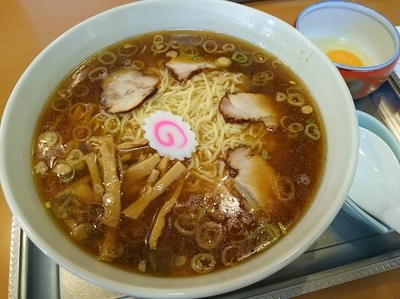 「中華麺（生玉子付）」@永福町大勝軒の写真