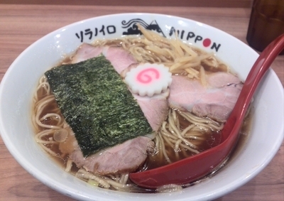 「江戸式中華そば 800円」@ソラノイロ NIPPONの写真