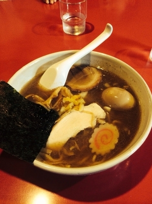 「煮干しそば濃厚 倍煮干し 880円だったかな？」@麺屋 芽ぶきの写真