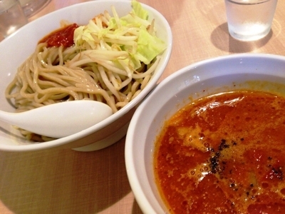 「とまと味噌つけめん」@らーめん カッパハウスの写真