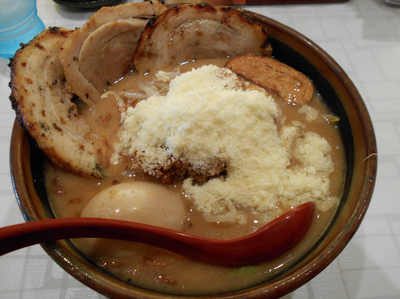 「粉雪北海道味噌炙りラーメン(1263円)」@みそ屋 田所商店 WBG店の写真
