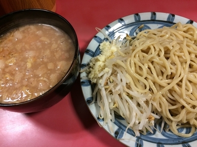 「つけ麺+煮玉子」@ラーメン二郎 歌舞伎町店の写真