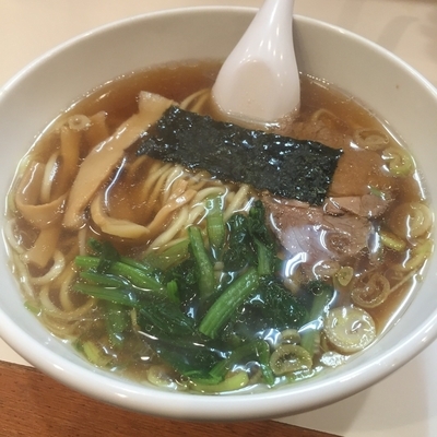 「朝らぁめん（￥490）」@らぁめん ほりうち 新橋店の写真