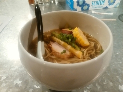 「しお(並盛・150g)800円」@らぁめん家 有坂の写真