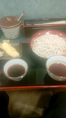 「イカ天せいろ」@小諸そば 四谷新宿通り店の写真