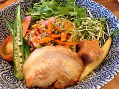 「「限定」冷やし中華」@麺恋処 爆龍の写真