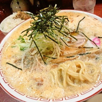 「納豆中華そば」@らーめん天神下 大喜の写真