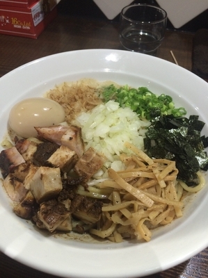 「本店まぜそば」@二代目 むじゃきの写真