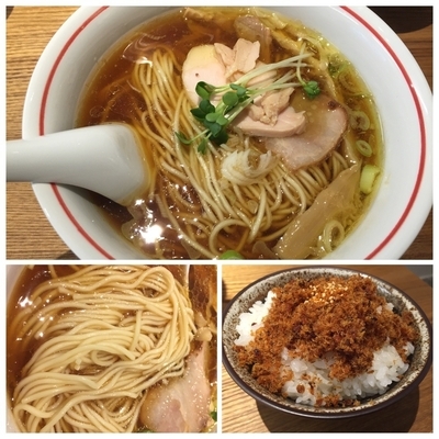 「軍鶏そば¥750+今日のご飯¥200」@麺尊 RAGEの写真