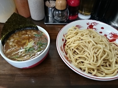 「つけ麺(中)」@麺屋庄太 津久井浜店の写真