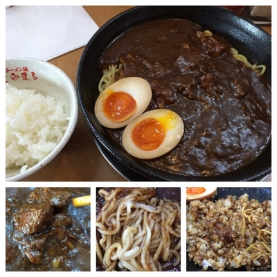 「やみつき黒とらカレー麺 890円」@とらまるの写真