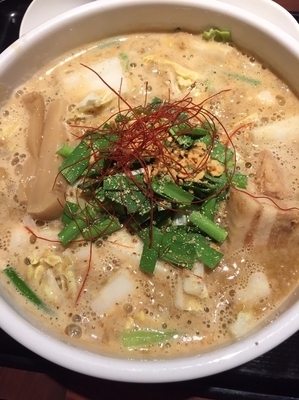 「濃厚味噌＋味玉」@Miso Noodle Spot 角栄 KAKU-Aの写真