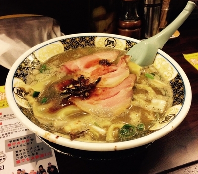 「すごい煮干ラーメン」@すごい煮干ラーメン凪 西新宿7丁目店の写真