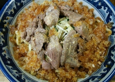 「[期間限定]2015夏バージョン牛ハラミぶっかけ　950円」@らーめんしょっぷ中吉 綾瀬店の写真