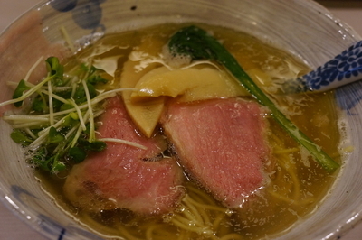 「汐そば ＋チャーシュー炊き込みご飯」@麺処 きなりの写真