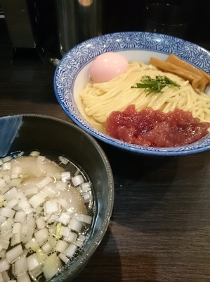 「【nijiの日限定】ワタリガニのつけそば 1000円」@麺処 ほん田 nijiの写真