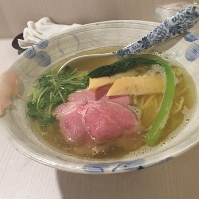 「汐そば¥750」@麺処 きなりの写真
