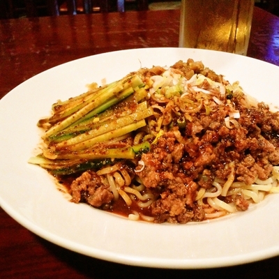 「汁なしタンタン麺」@中華バル和平の写真