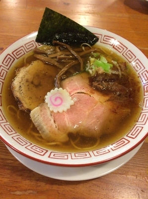 「中華そば750円」@自家製麺 くをんの写真