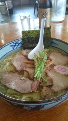 「チャーシューワンタン麺塩」@手打ち中華そば 凌駕の写真