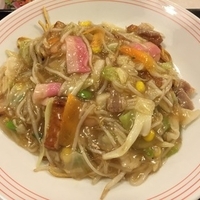 太めん皿うどん【680円】