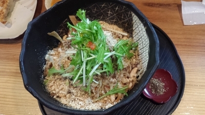 「夏期、曜日限定、冷やし担々麺」@豆でっぽうの写真