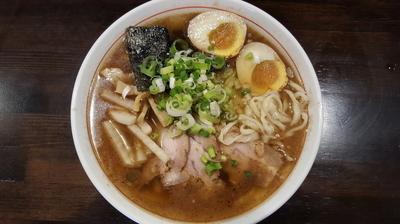 「らぁ麺＋味玉」@光そばの写真