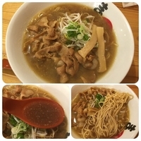 徳島拉麺(並)¥600+生玉子¥50