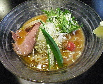 「冷やし味噌らぁ麺～トリュフ風味仕立て2015～　８００円　※」@みそ味専門マタドールの写真