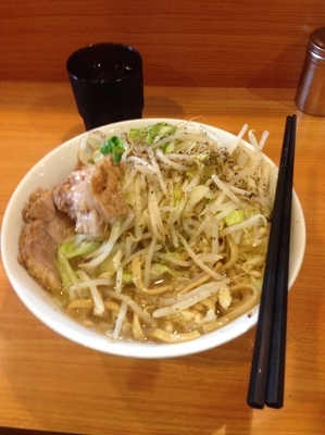 「小ラーメン」@ラーメン二郎 八王子野猿街道店2の写真