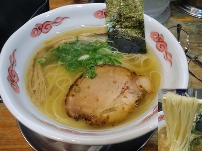 「支那そばしお味700円」@流星軒の写真